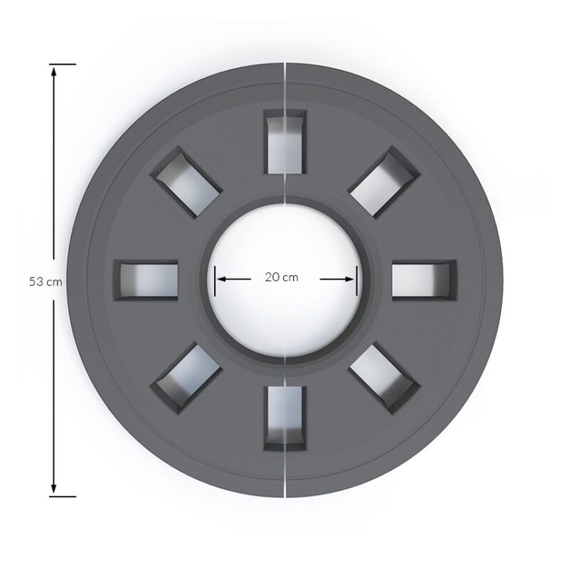 Alternative view of حلقه مکمل گریتینگ بتنی