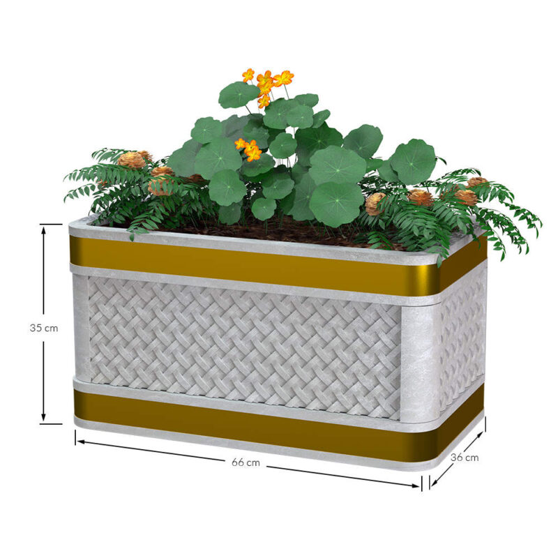 Alternative view of فلاور باکس پازل حصیری