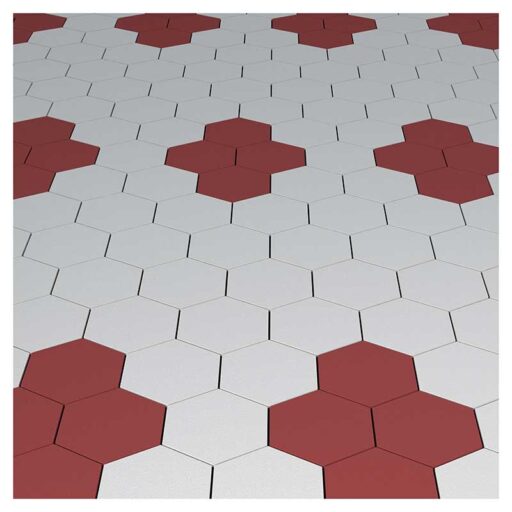 سنگ فرش-کف فرش-کف پوش-موزائیک-موزاییک-سنگریزه-شش ضلعی-puzzle-hexagon