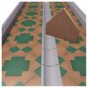 کف فرش-کف پوش-سنگ فرش-موزاییک-موزائیک-سمنت پلاست-پنج ضلعی-puzzle-pentagon