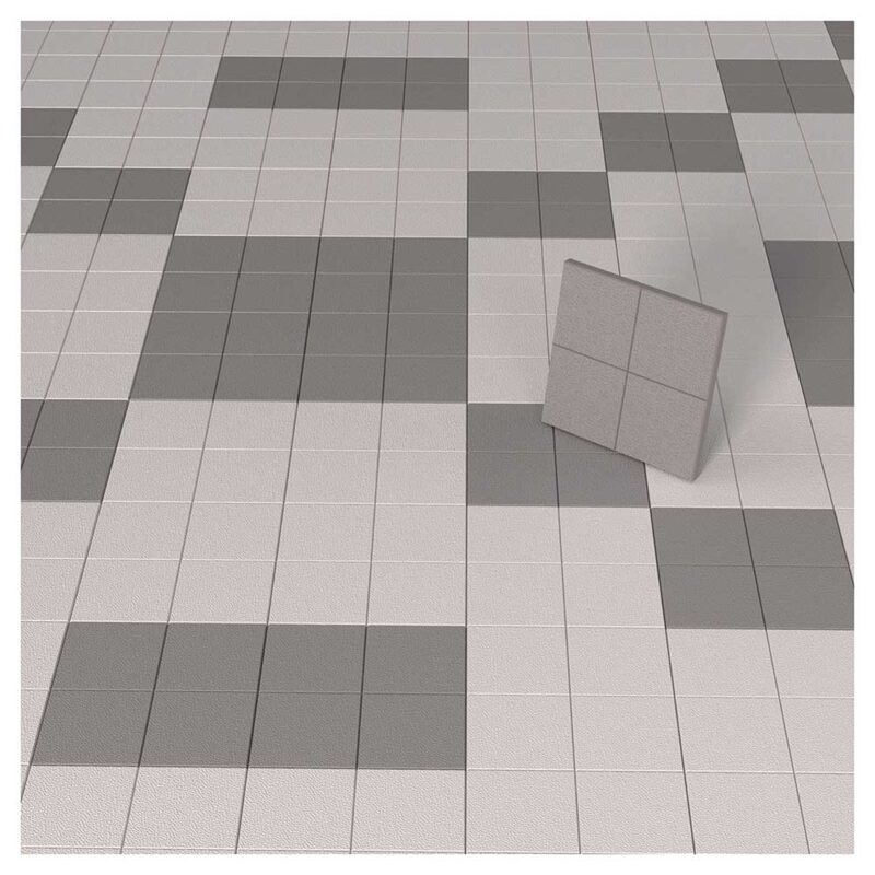 کف فرش-موزاییک-کف پوش-سنگریزه-چهارخونه-gravel-pebble