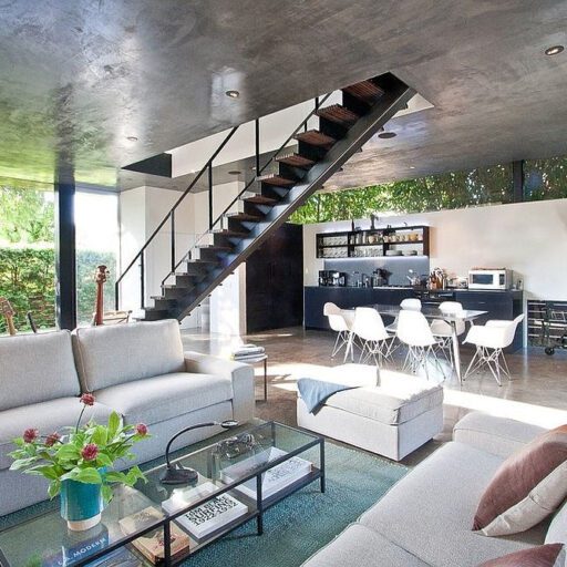 بتن اکسپوز در سقف