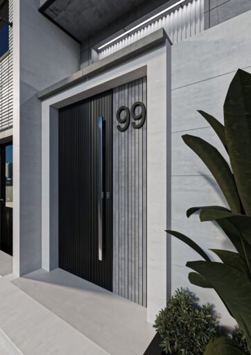 تایل بتنی اکسپوز نما