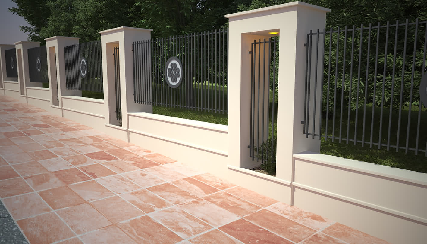 دیوار پازلی محوطه (قاب و اوکابه) - تصویر 5