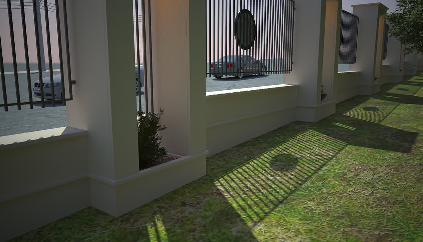 دیوار پازلی محوطه (قاب و اوکابه) - تصویر 7