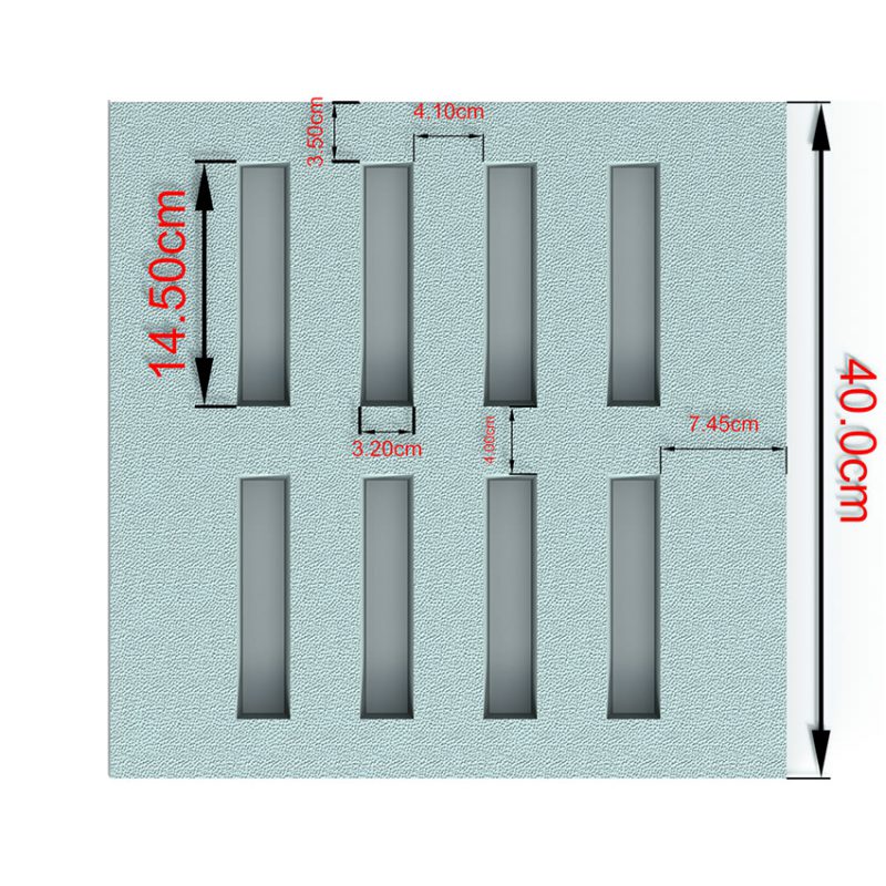 Alternative view of موزائیک بتنی پلیمری طرح شیادار آبراه 40×40